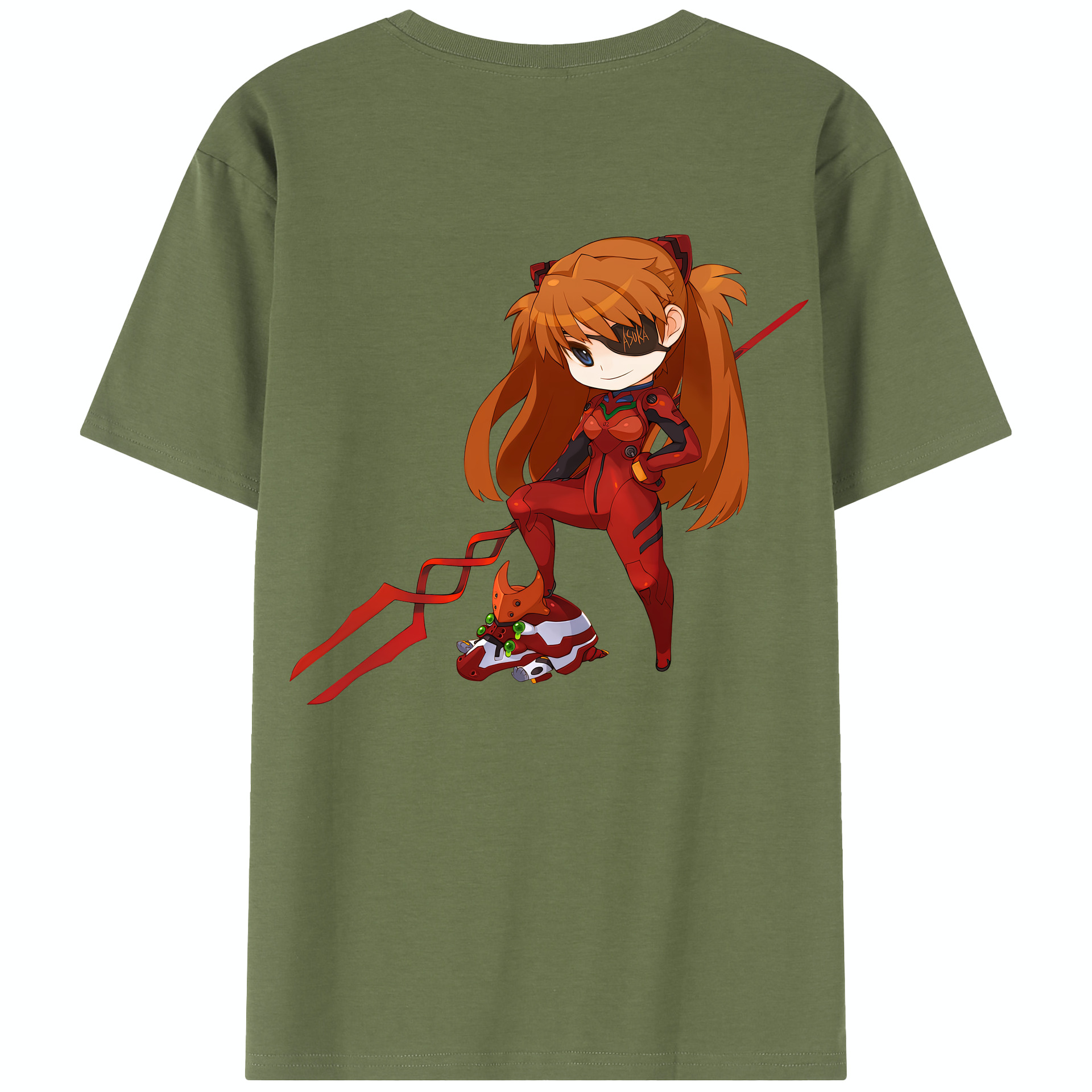 （画像用） EVA 新世紀エヴァンゲリオン 綿100％半袖Tシャツ（背面プリント）